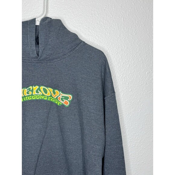 One Love Cali Reggae Fest Hoodie Mens L 2019 Festival Sublime Dirty Heads Rasta - Picture 4 of 16